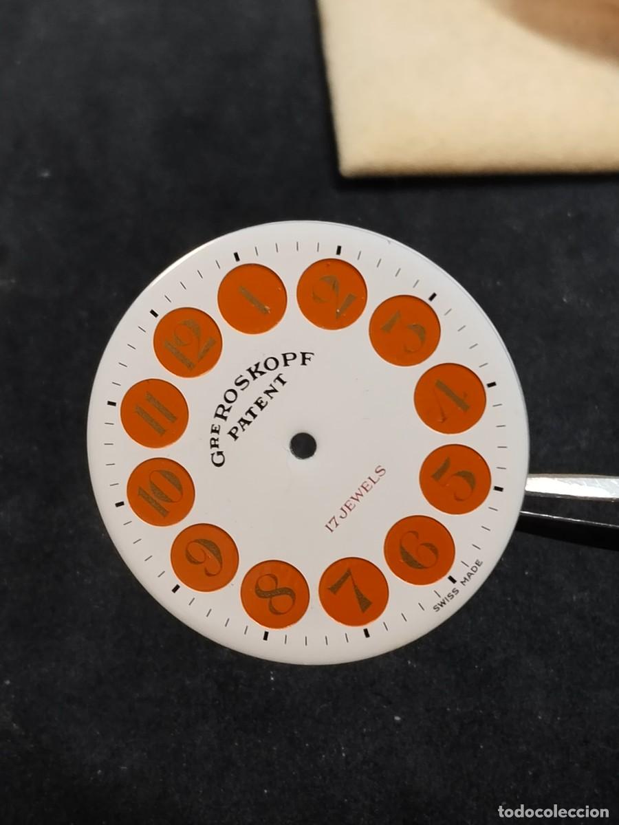 Recambios de relojes: Esfera reloj Gre Roskopf