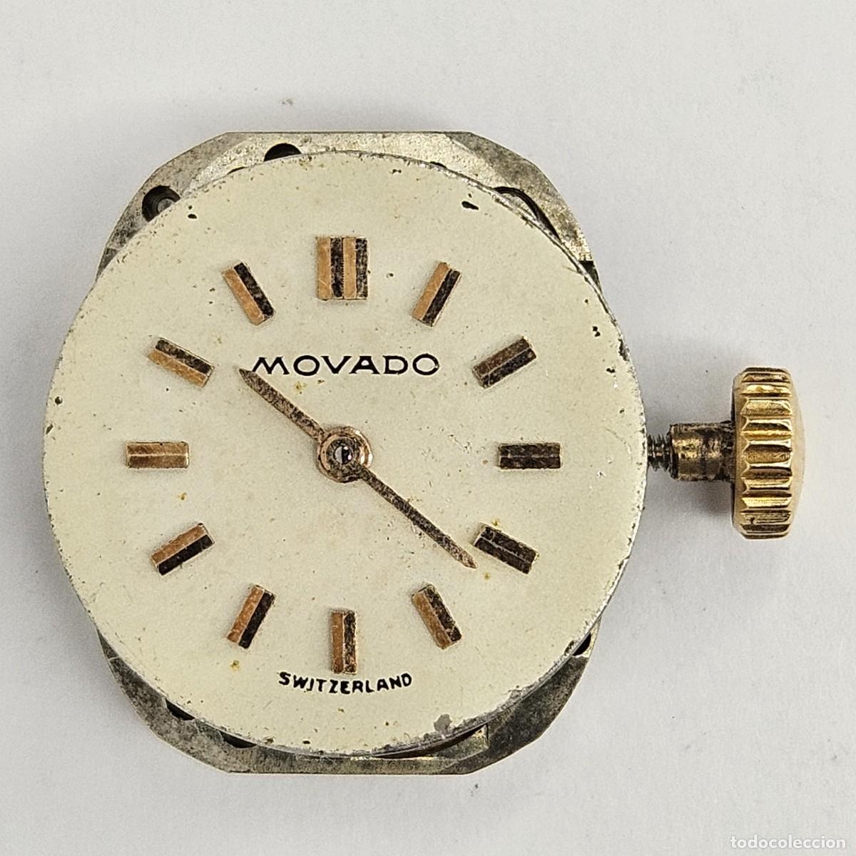 Recambios de relojes: MAQUINARIA RELOJ-MOVADO 7545-FACTORIES-CALIBRE 56-ESFERA-AGUJAS-TIJA-CORONA-17 JEWELS-SWITZERLAND