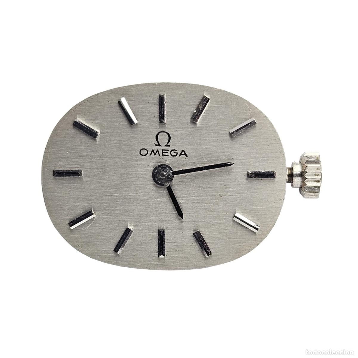Ersatzteile f&uuml;r Uhren: MAQUINARIA RELOJ OMEGA 485 &Omega; WATCH C&deg;-CALIBRE-SWISS-ESFERA-AGUJAS-TIJA-CORONA-17 JEWELS-A&Ntilde;OS 70