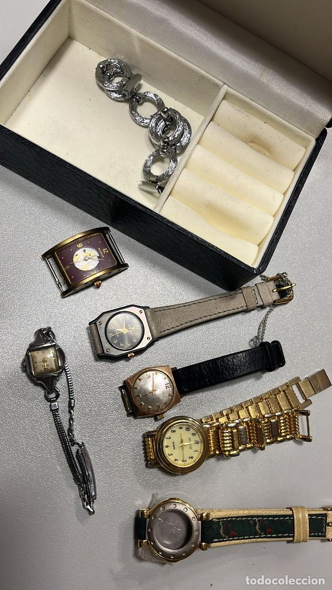 Recambios de relojes: Lote relojes se&ntilde;ora restos - Foto 1