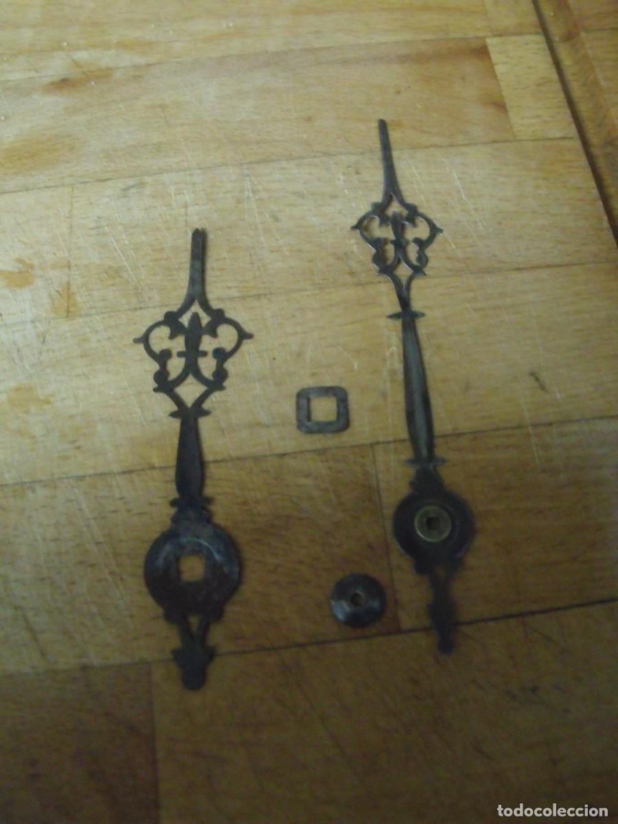 Recambios de relojes: 2 AGUJAS ORIGINALES PARA RELOJ MOREZ OJO BUEY-LOTE 662