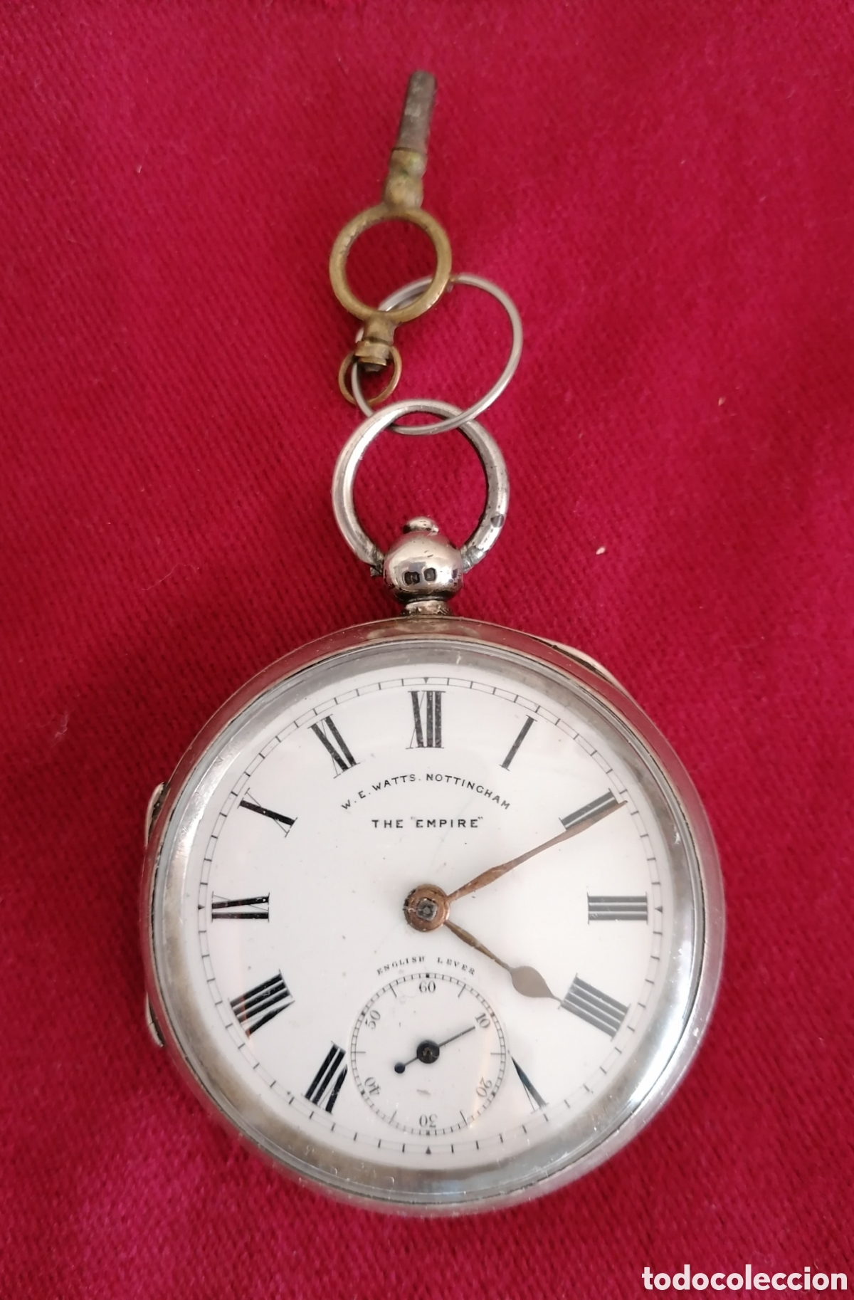 Recambios de relojes: Reloj de bolsillo semicatalino Watts Nothingham