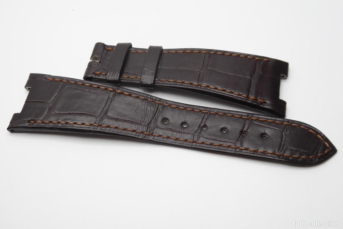 Recambios de relojes: Patek Philippe Nautilus leather strap 25mm