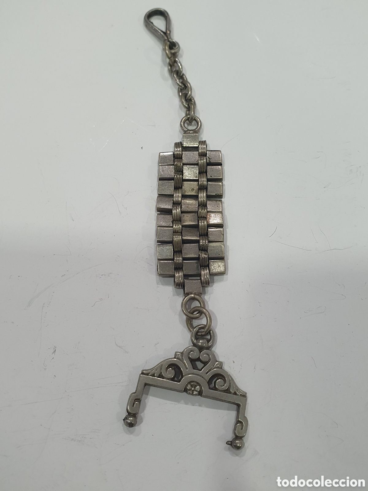 Recambios de relojes: Antiguo colgante para leontina o chatelaine. (L127)