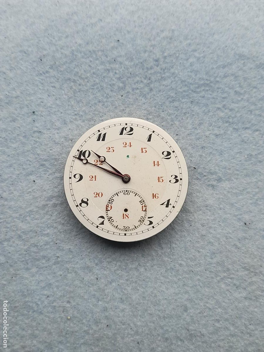 Recambios de relojes: M&aacute;quina para Reloj de Bolsillo Antiguo.