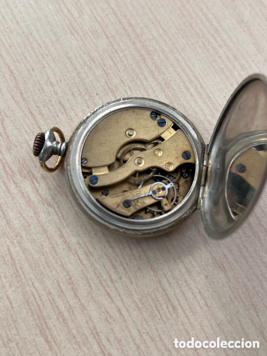 Recambios de relojes: ✅ Reloj de bolsillo NONESUCH carga Manual vintage