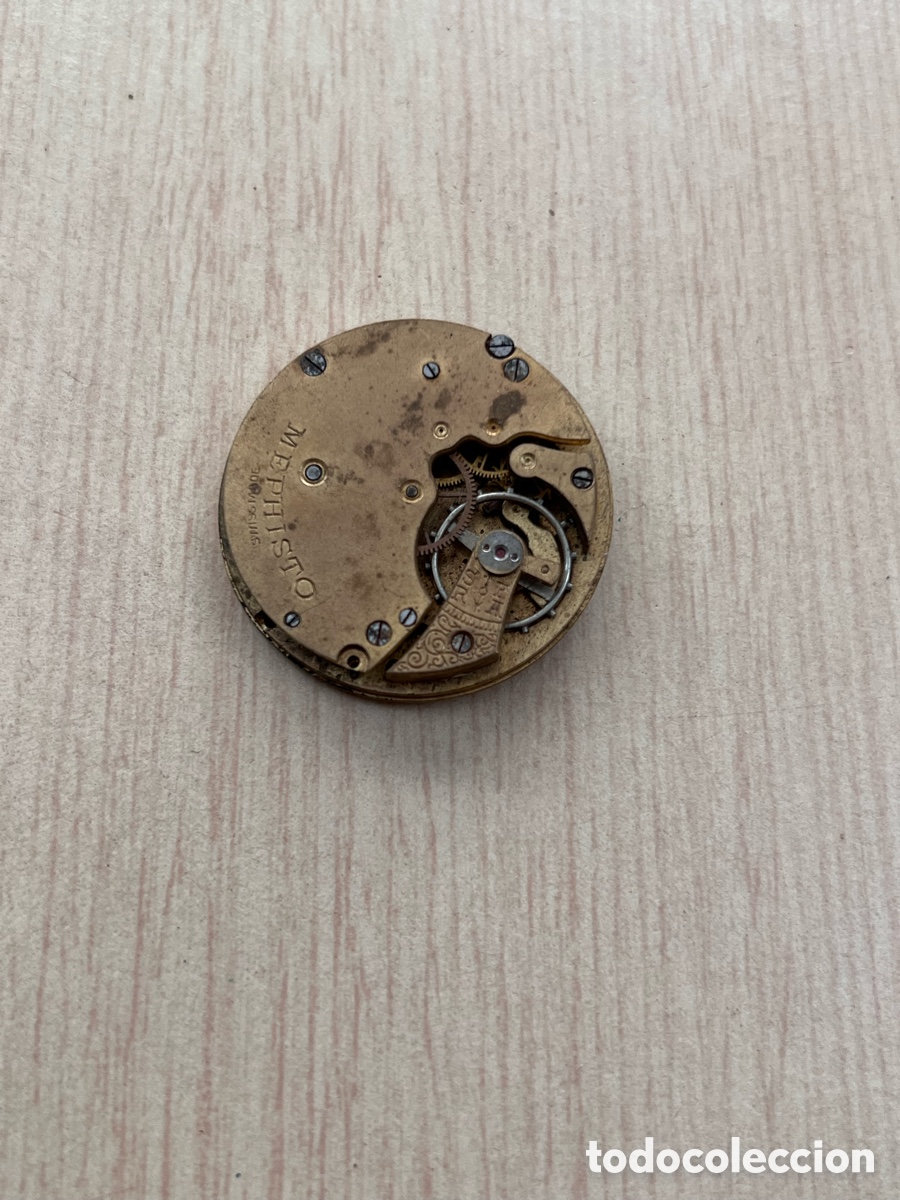 Recambios de relojes: ✅ mecanismo reloj MEPHISTO carga Manual vintage
