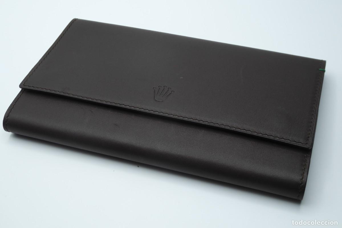 Recambios de relojes: Rolex leather travel case pouch for 3 watches