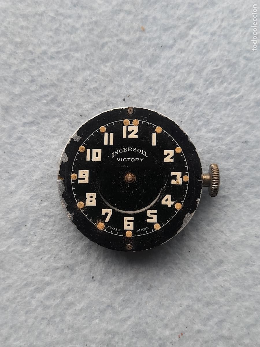 Recambios de relojes: Ingersoll Victory. M&aacute;quina para Reloj Pulsera Antiguo.