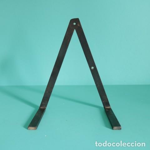 Recambios de relojes: Soporte mural vintage para reloj MOREZ &ndash; hierro forjado artesanal &ndash; soporte invisble.