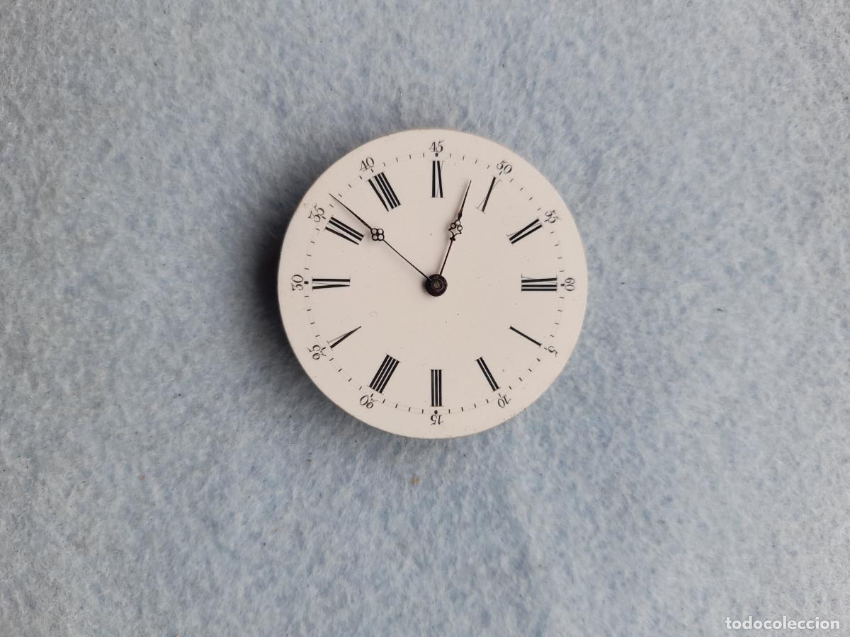 Recambios de relojes: M&aacute;quina para Reloj de Bolsillo Antiguo.