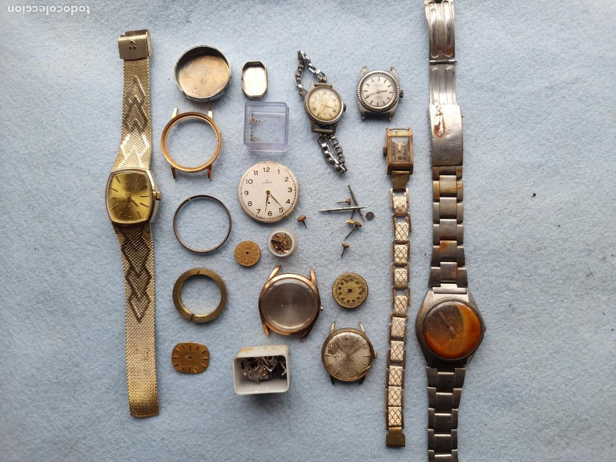 Recambios de relojes: Lote de Relojes Mec&aacute;nicos y Piezas variadas.