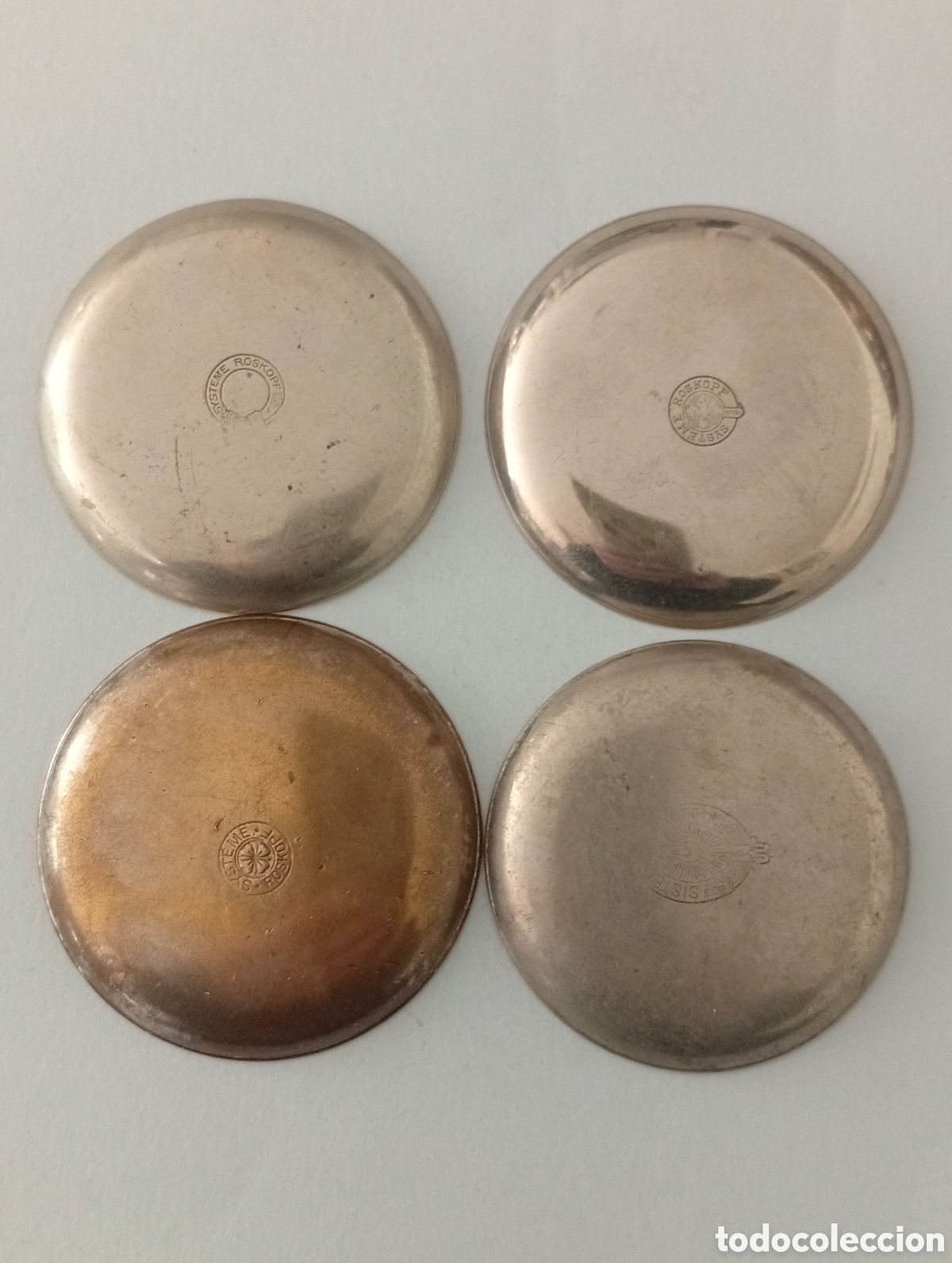 Recambios de relojes: TAPAS TRASERAS PARA RELOJ DE BOLSILLO SISTEMA ROSKOPF.