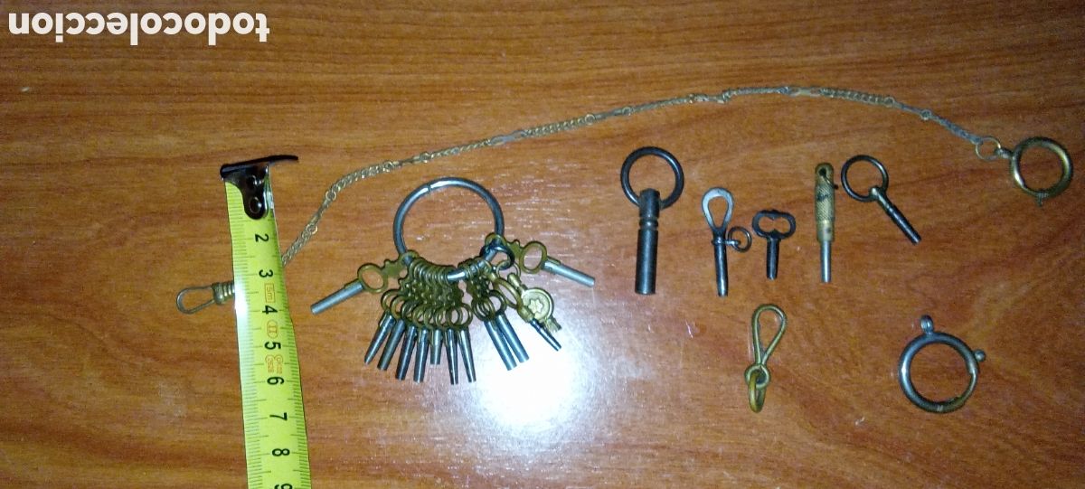Recambios de relojes: Llaves variadas reloj de bolsillo calibres varios ver fotos