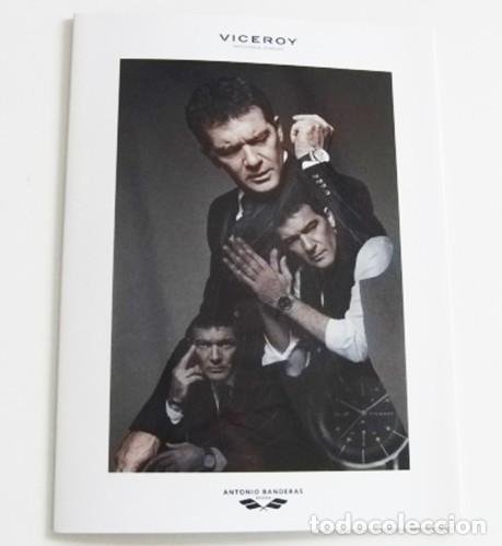 Recambios de relojes: PUBLICIDAD VICEROY CON FOTOS DEL ACTOR ANTONIO BANDERAS CON RELOJ - PUBLICIDAD DE RELOJES DE PULSERA