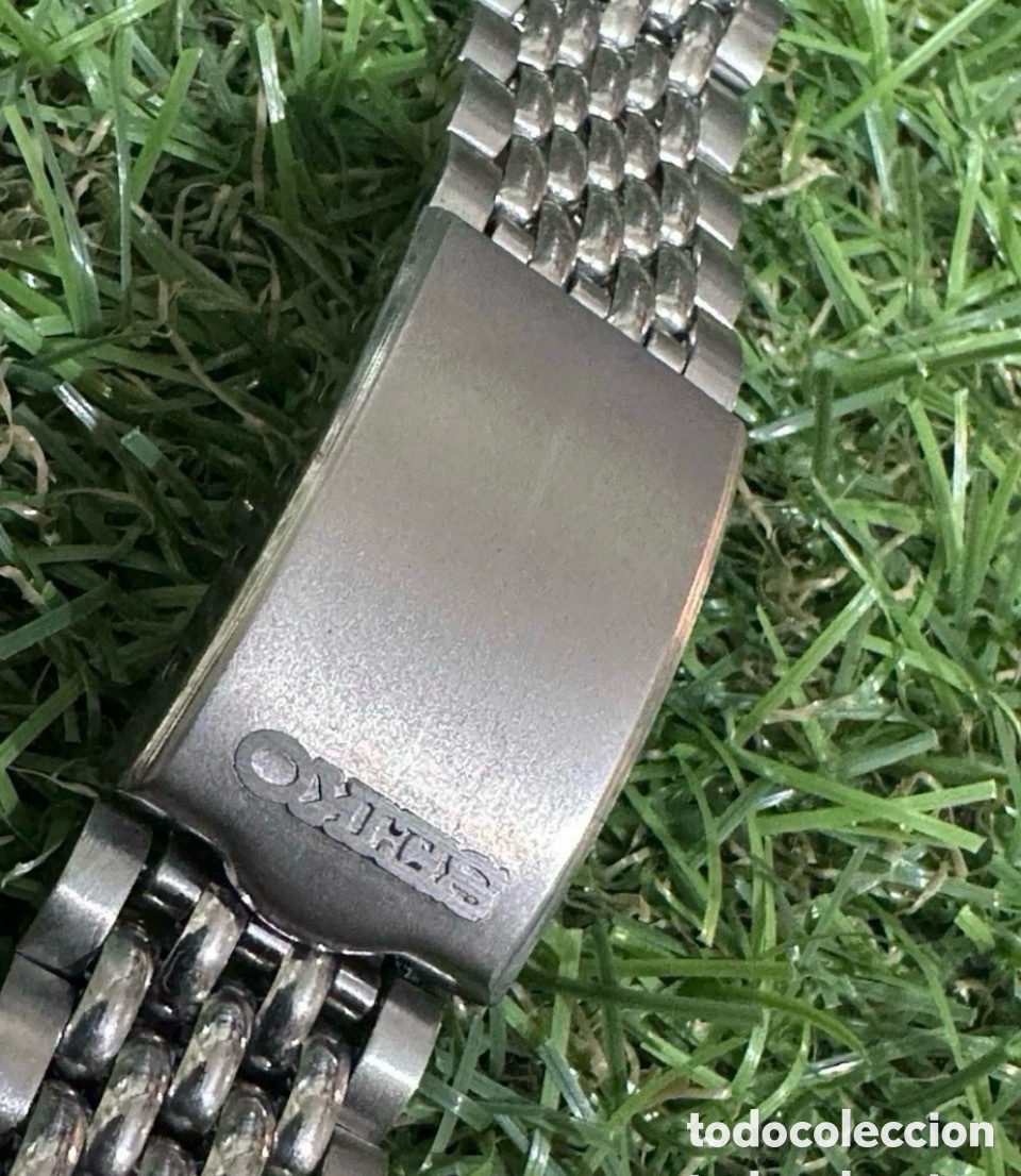 Ersatzteile f&uuml;r Uhren: Brazalete pulsera Seiko Acero Inoxidable Arroz 19mm Jap&oacute;n Vintage Como Nuevo