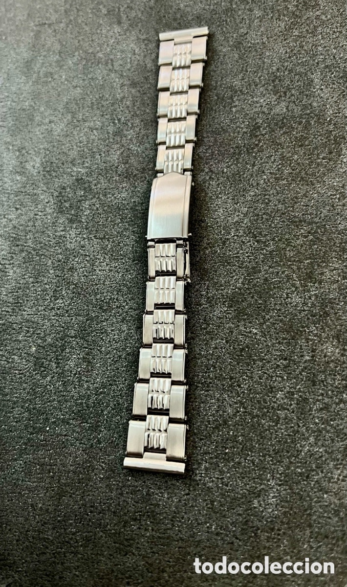 Ersatzteile f&uuml;r Uhren: ✅ Pulsera Band 18 Mm Vintage A Estrenar Acero Inoxidable
