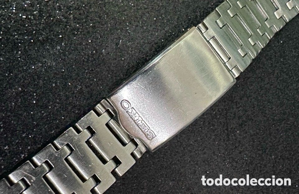 Ersatzteile f&uuml;r Uhren: Brazalete pulsera Reloj Seiko ACERO INOXIDABLE 18mm Vintage