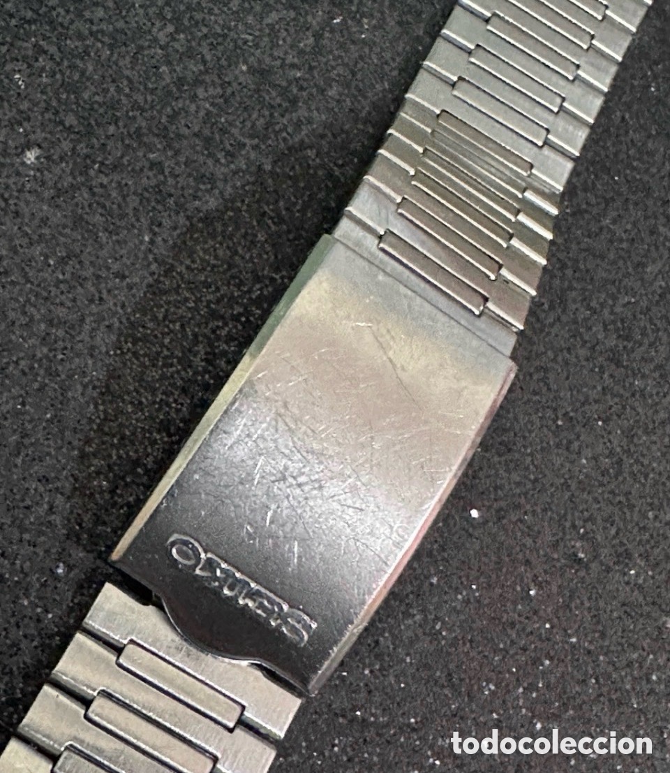 Ersatzteile f&uuml;r Uhren: Brazalete pulsera Reloj Seiko ACERO INOXIDABLE 19mm Vintage