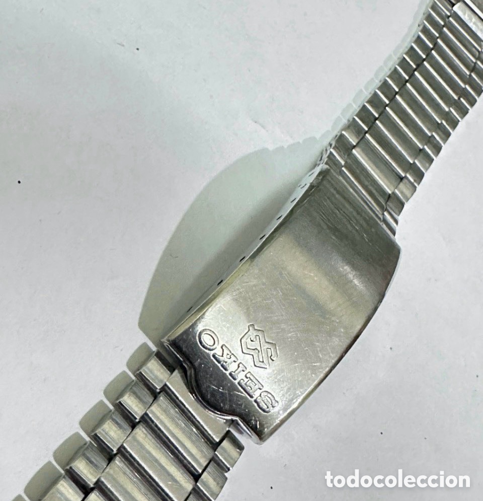 Ersatzteile f&uuml;r Uhren: Brazalete pulsera Reloj Seiko ACERO INOXIDABLE 19mm Vintage
