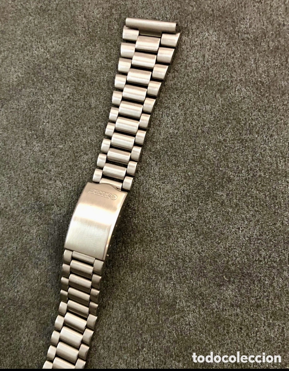 Recambios de relojes: ✅ Pulsera BRACELET SEIKO 19,5 MM H-Link Jap&oacute;n