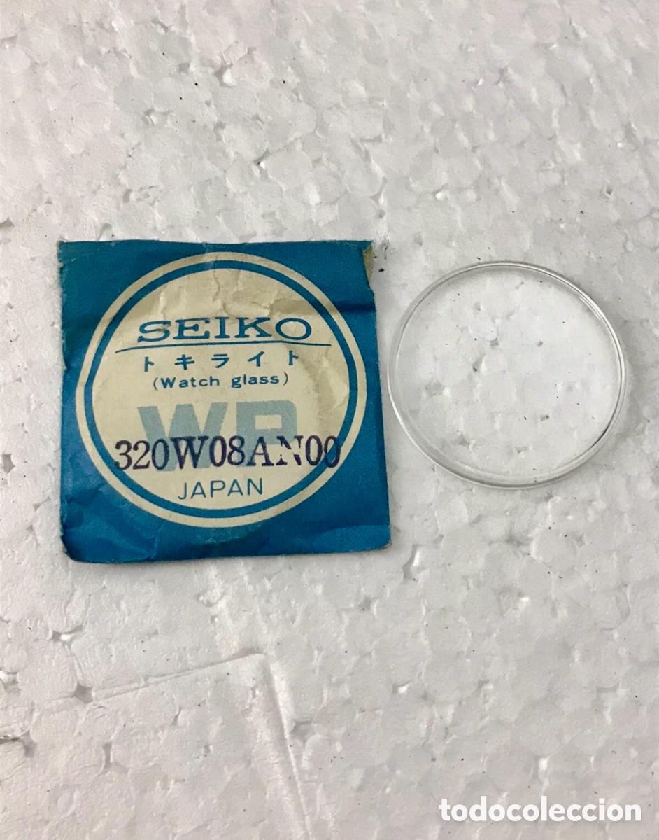 Recambios de relojes: Cristal Seiko 320W08AN00 Acrylic Domed Crystal Glass Nos