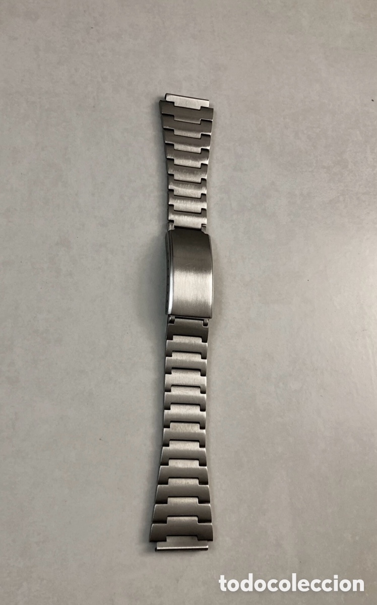 Recambios de relojes: ✅ Pulsera Para Reloj De Acero 18 Mm Vintage Stainless Steel