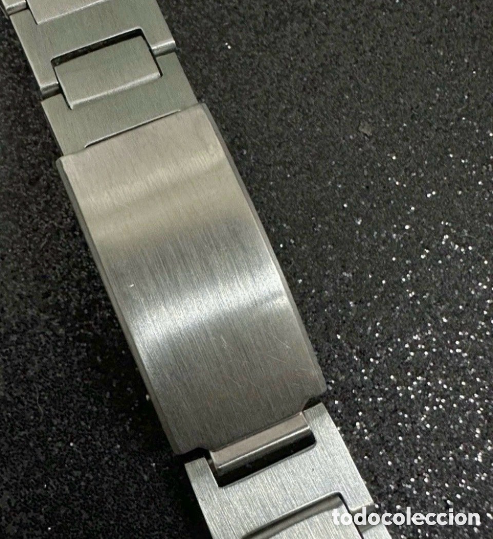 Recambios de relojes: Antiguo Brazalete Reloj De Pulsera 22mm STAINLESS STEEL Vintage Como Nuevo