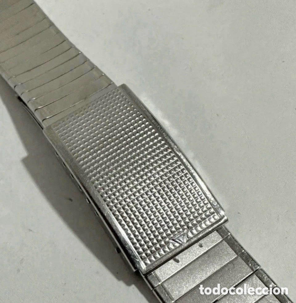 Recambios de relojes: Pulsera Brazalete 19mm STAINLESS STEEL Vintage a&ntilde;os 60&rsquo;