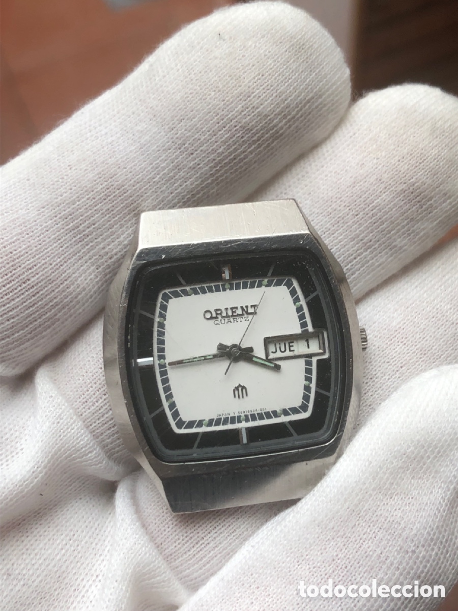 Recambios de relojes: Reloj orient Quartz vintage - Foto 3