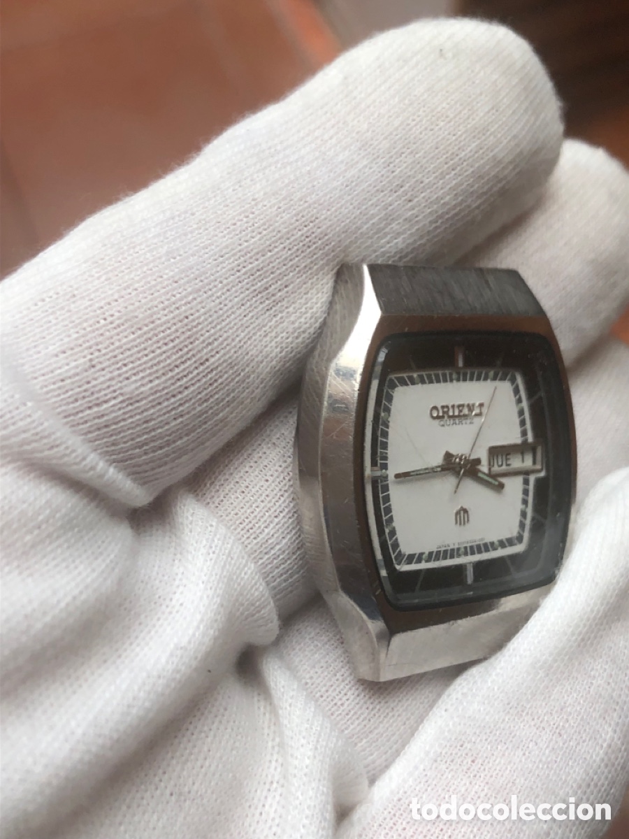 Recambios de relojes: Reloj orient Quartz vintage - Foto 4