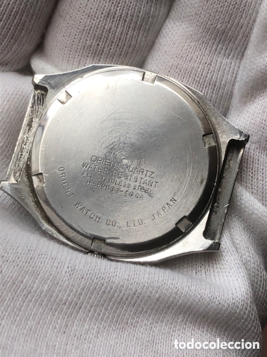 Recambios de relojes: Reloj orient Quartz vintage - Foto 5