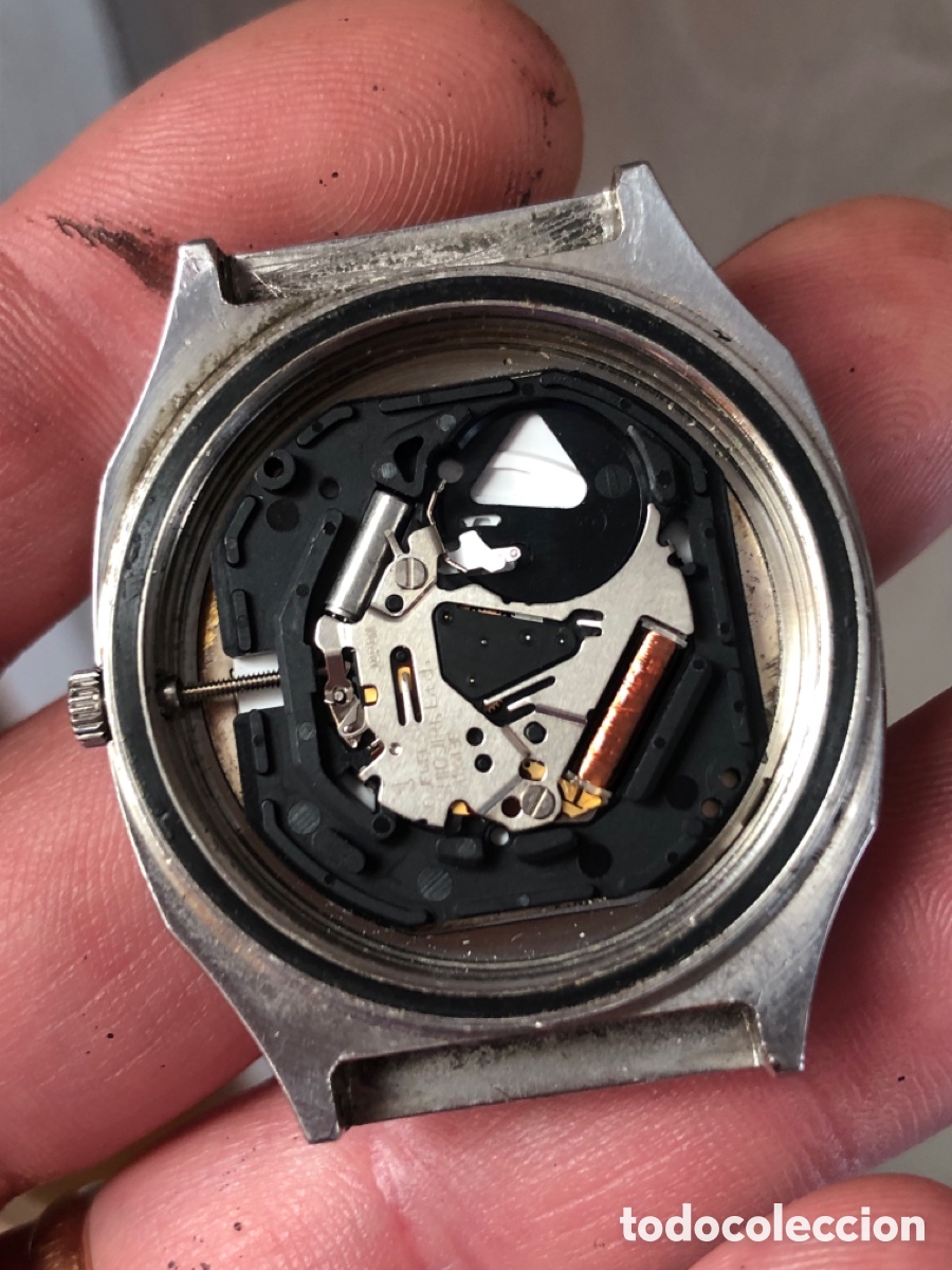 Recambios de relojes: Reloj orient Quartz vintage - Foto 6