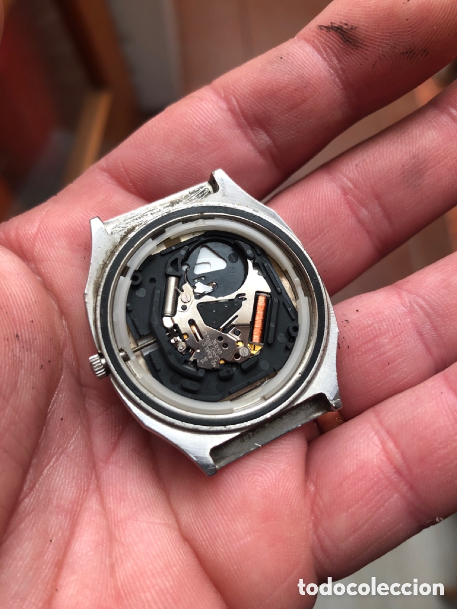 Recambios de relojes: Reloj orient Quartz vintage - Foto 7