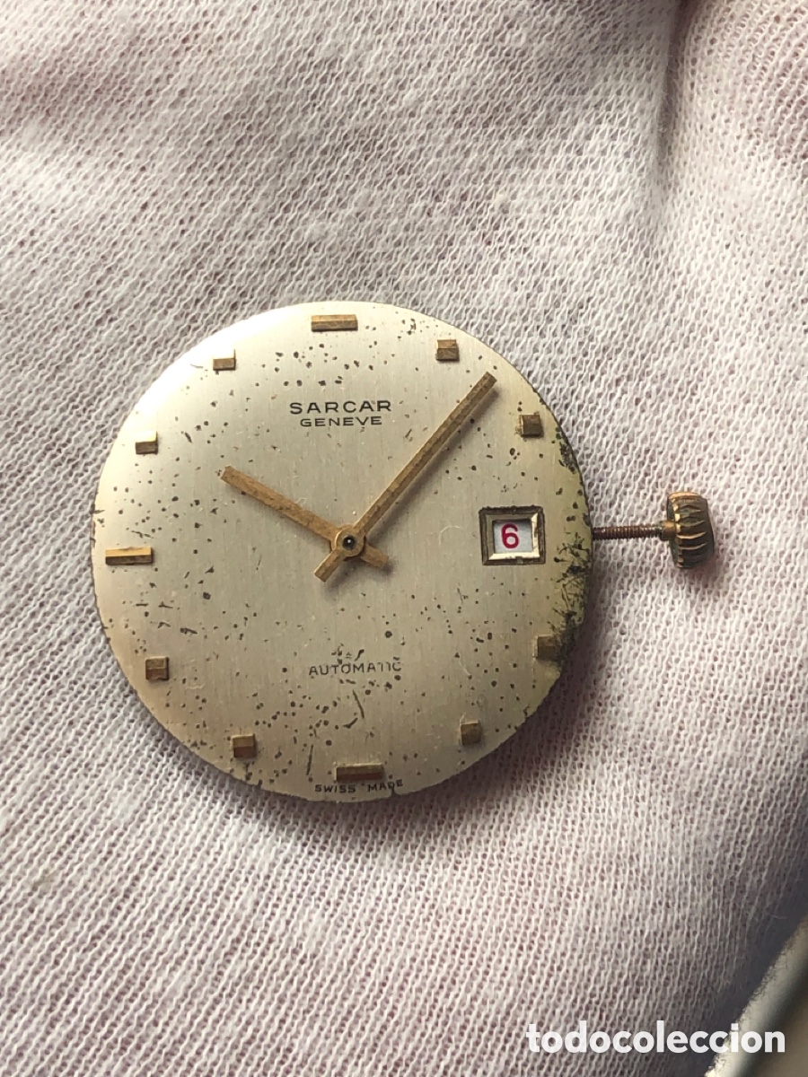 Recambios de relojes: Calibre reloj eta 2452 con calendario, se entrega