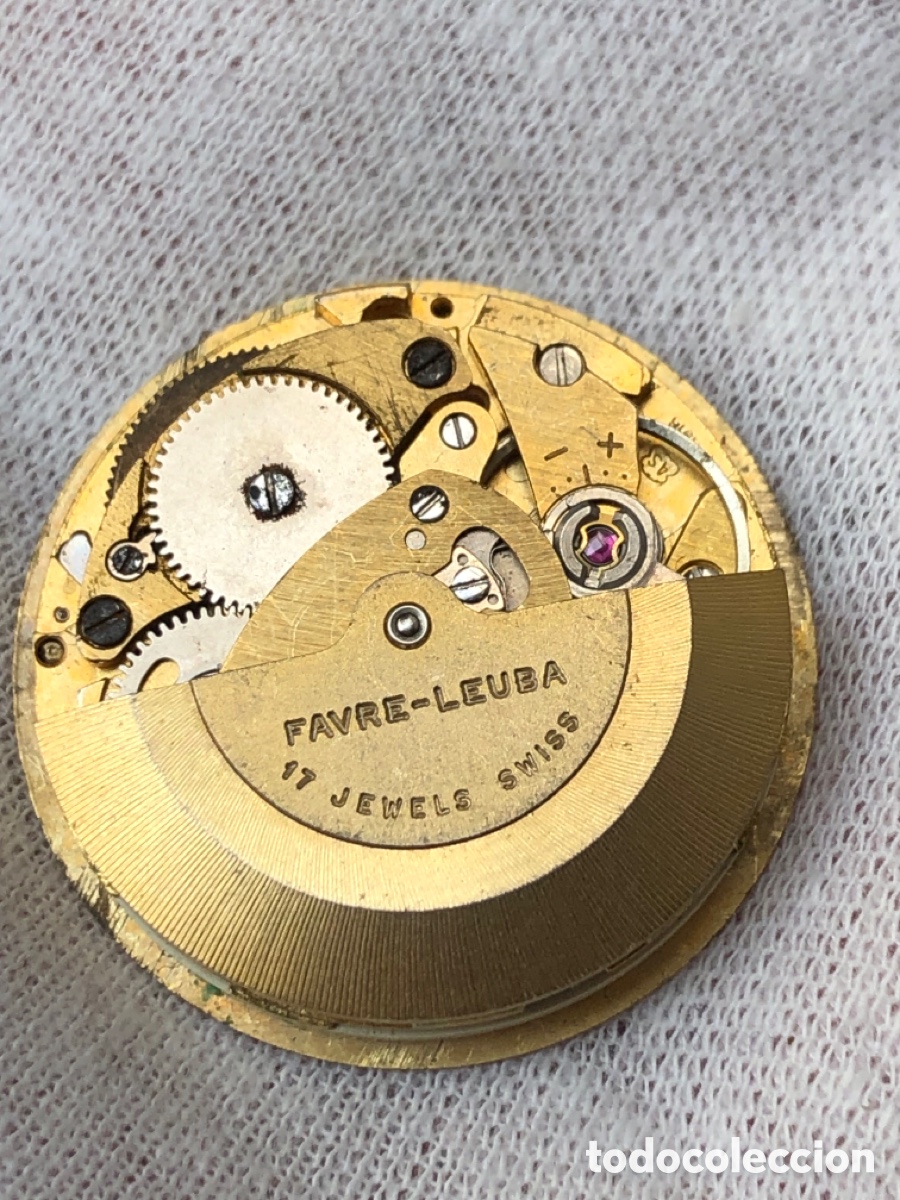 Recambios de relojes: Calibre reloj Favre leuba AS 1910 autom&aacute;tico