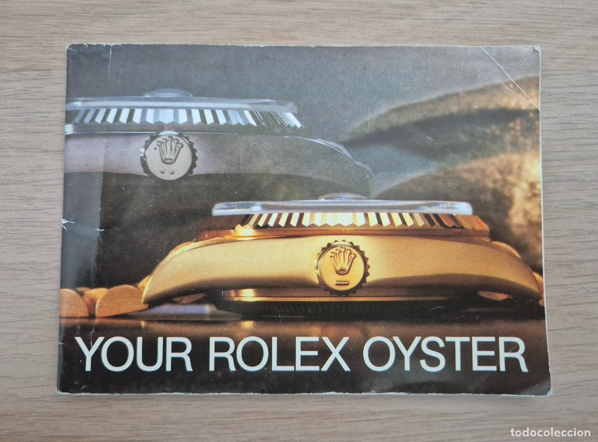 Recambios de relojes: Original Booklet Your Rolex Oyster 1985 English