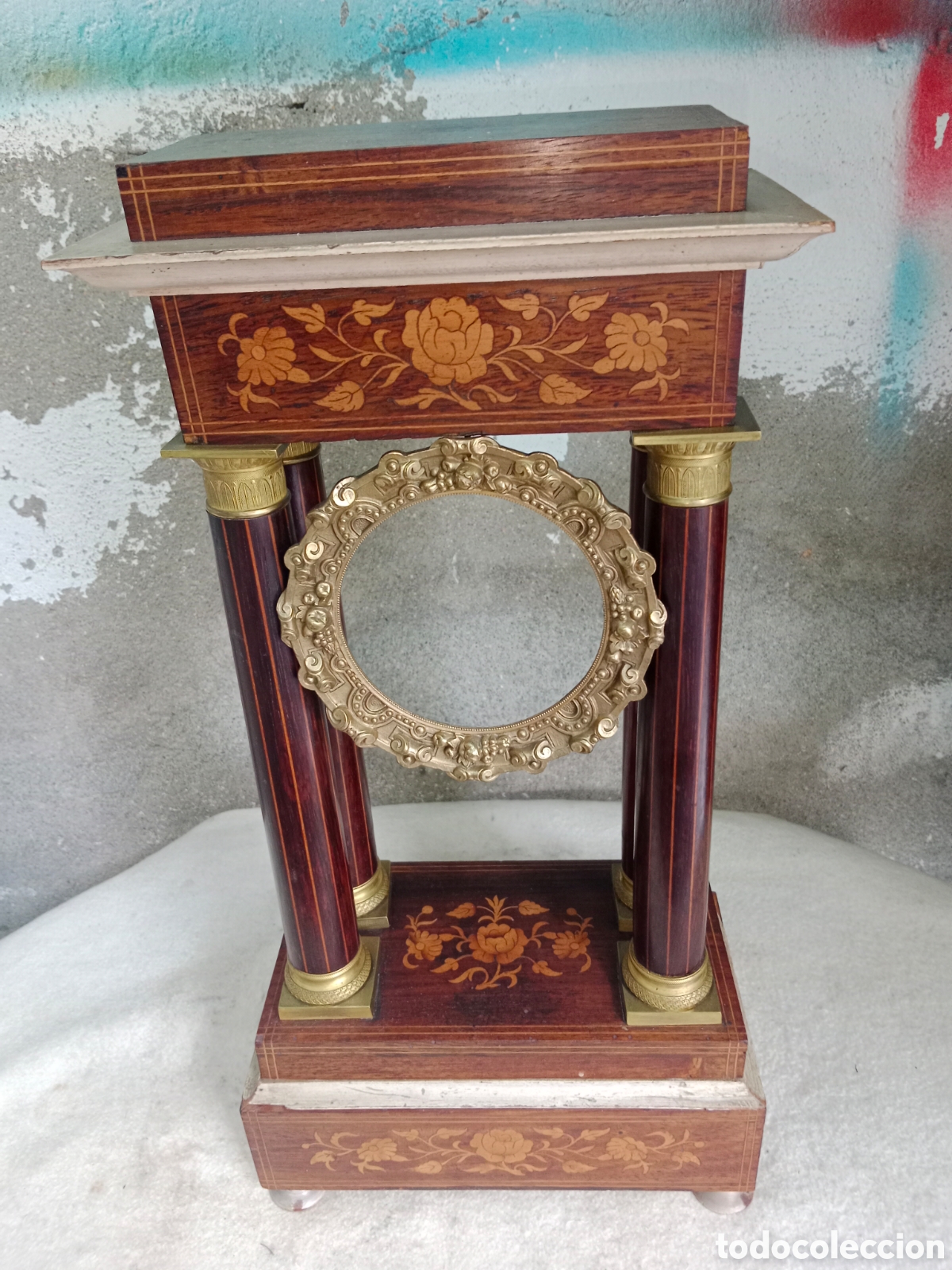 Recambios de relojes: Estructura de Reloj de sobremesa de columnas... - Foto 2