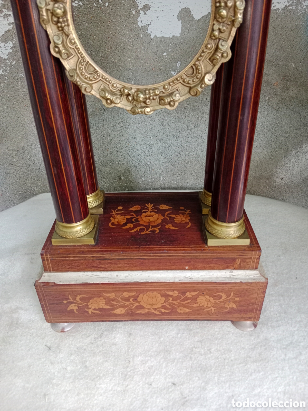 Recambios de relojes: Estructura de Reloj de sobremesa de columnas... - Foto 3