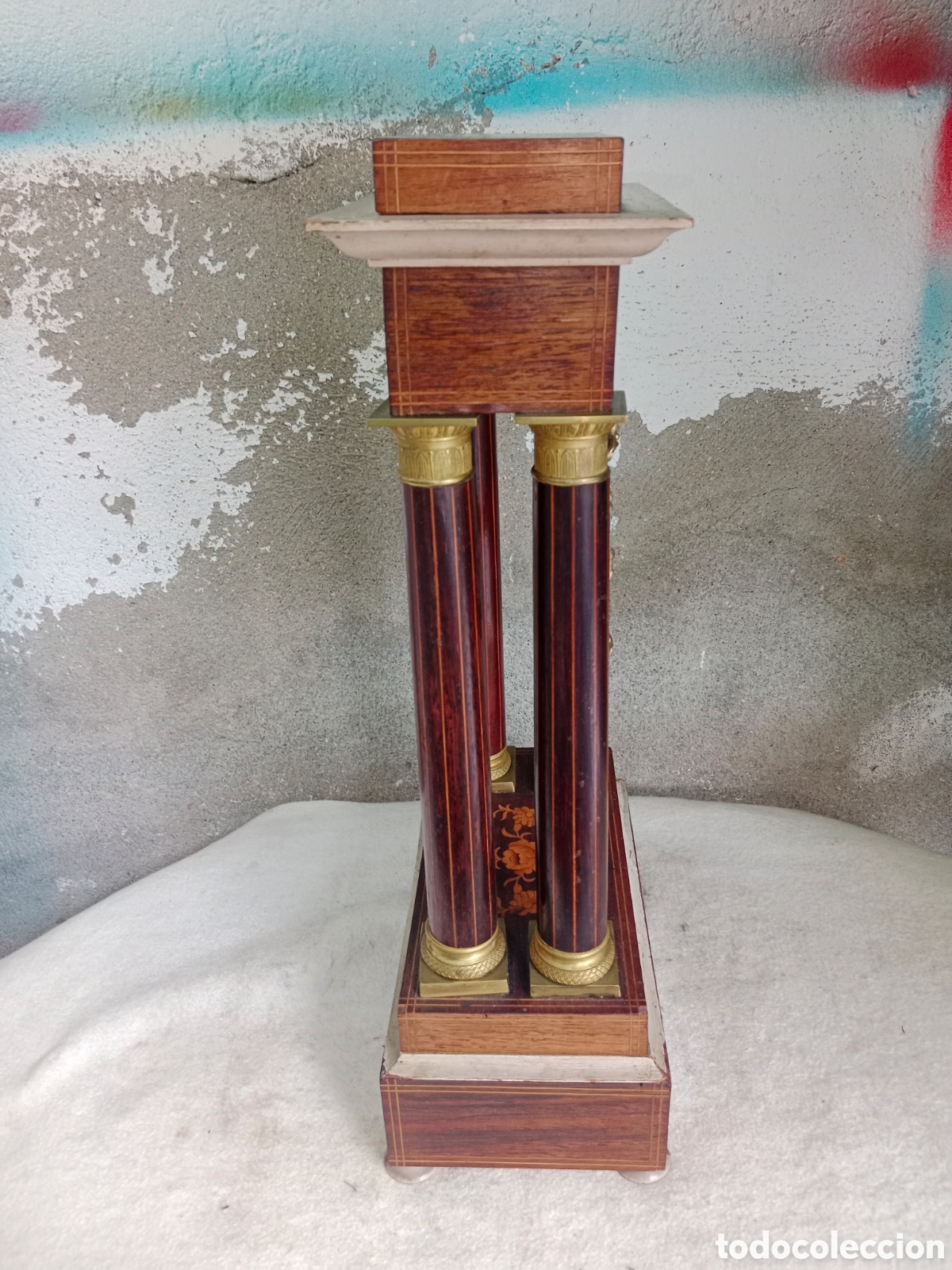 Recambios de relojes: Estructura de Reloj de sobremesa de columnas... - Foto 4