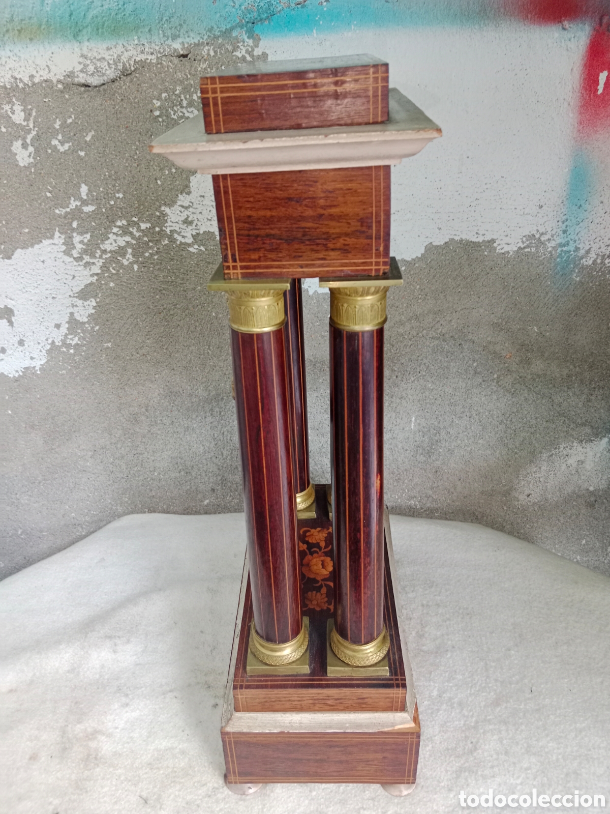 Recambios de relojes: Estructura de Reloj de sobremesa de columnas... - Foto 6