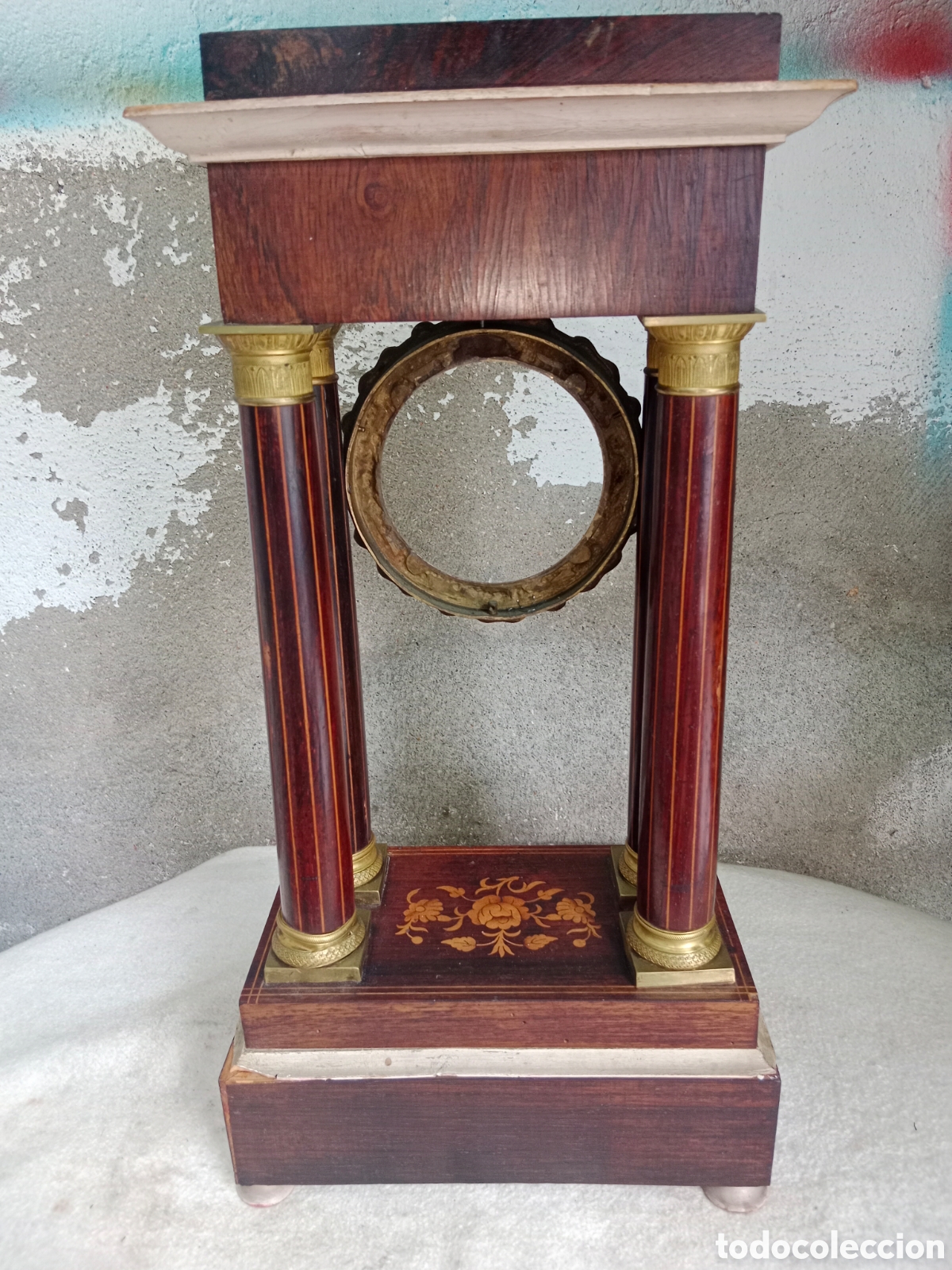 Recambios de relojes: Estructura de Reloj de sobremesa de columnas... - Foto 7