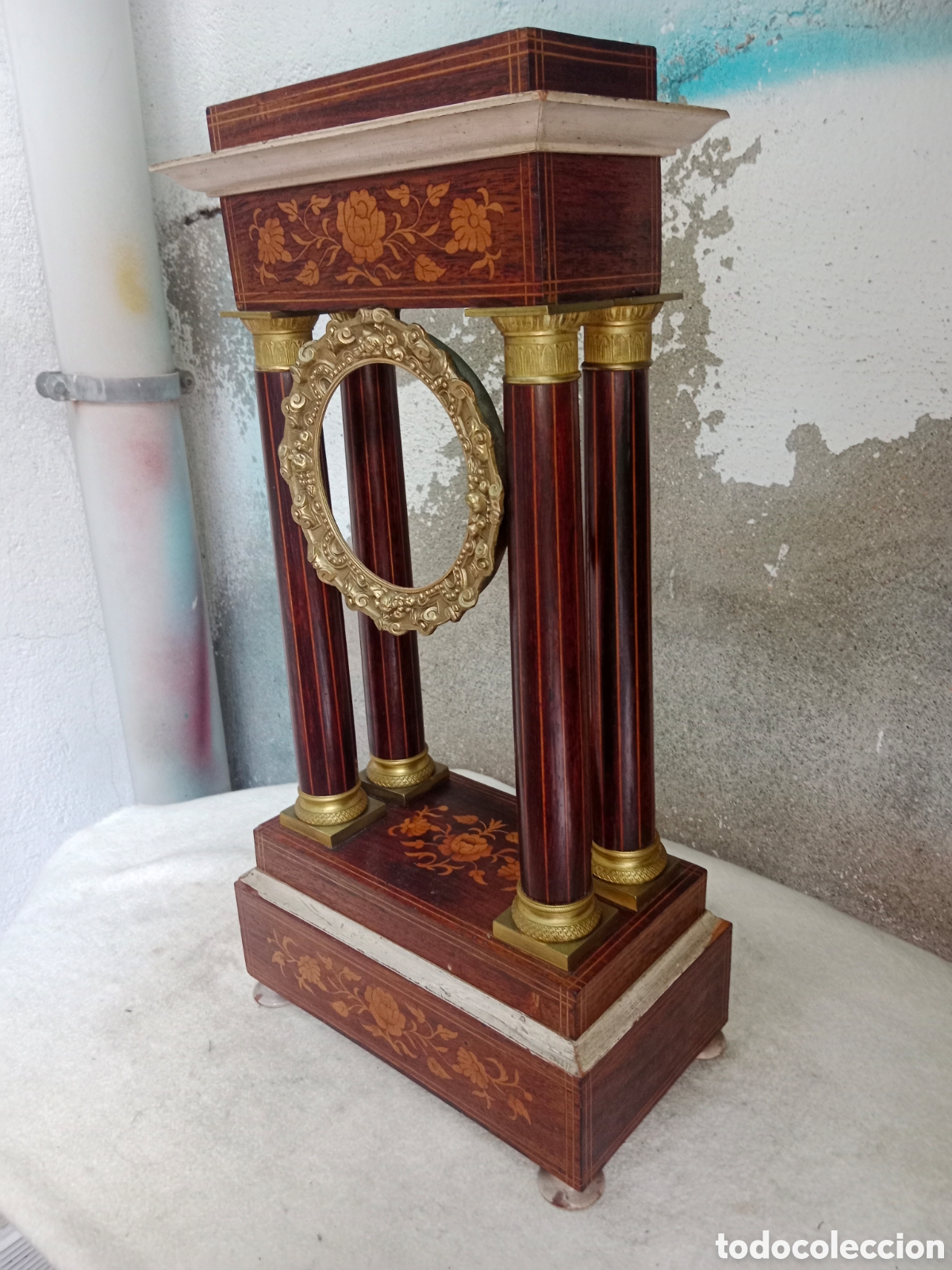 Recambios de relojes: Estructura de Reloj de sobremesa de columnas... - Foto 8