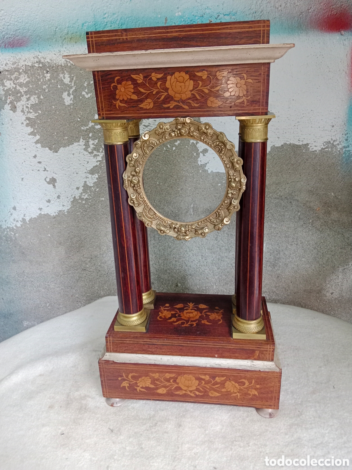 Recambios de relojes: Estructura de Reloj de sobremesa de columnas... - Foto 9