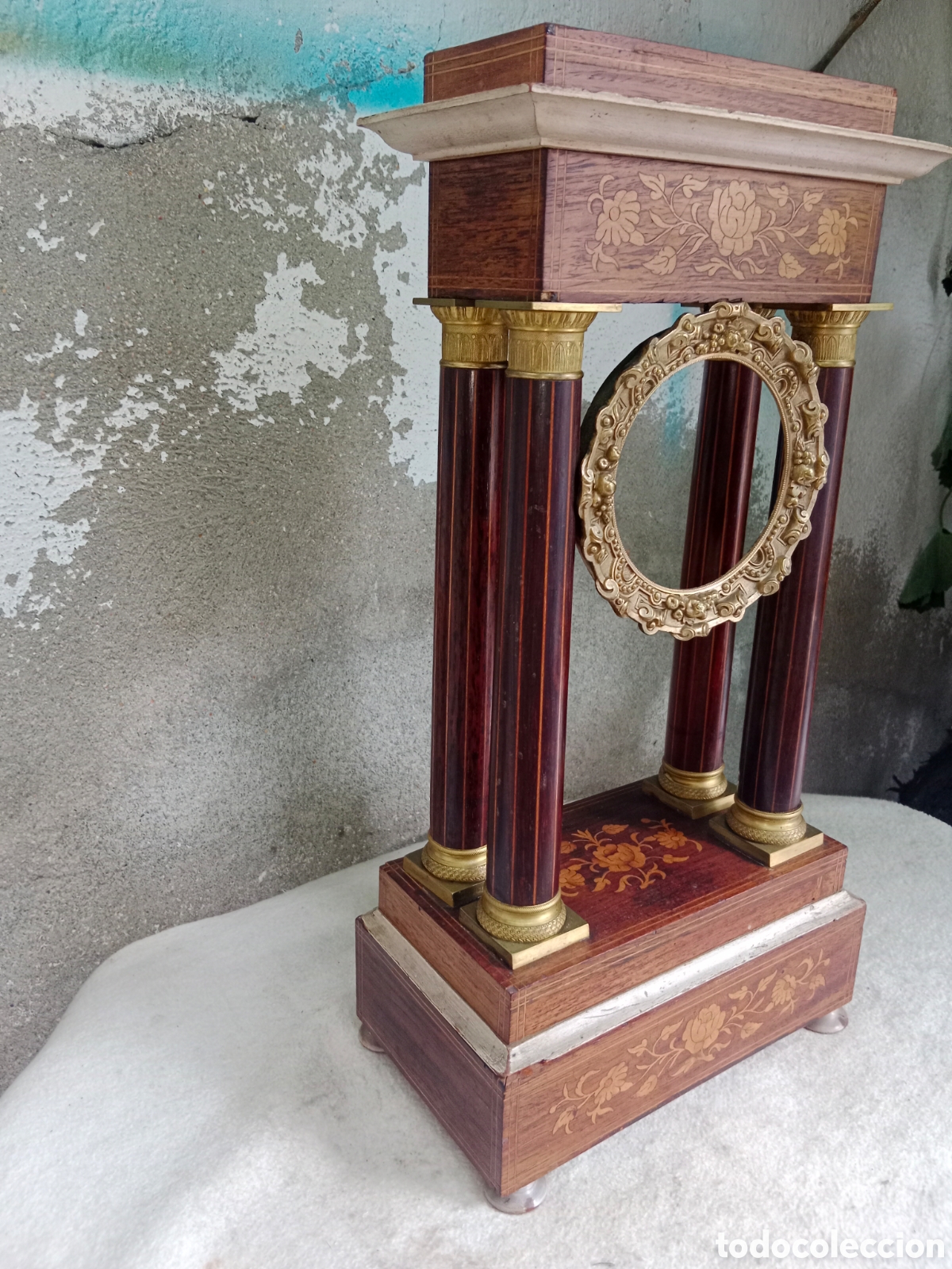Recambios de relojes: Estructura de Reloj de sobremesa de columnas... - Foto 10