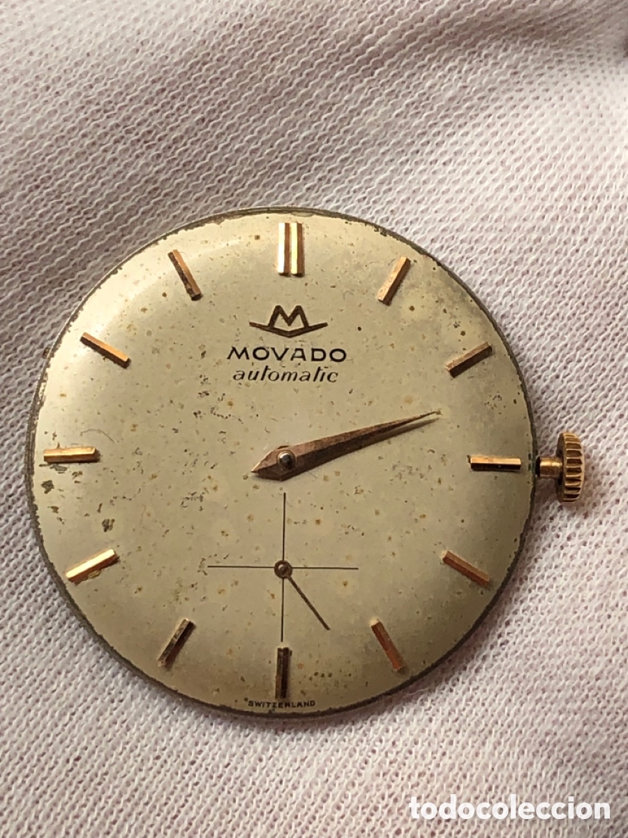 Recambios de relojes: Calibre reloj movado autom&aacute;tico bumper