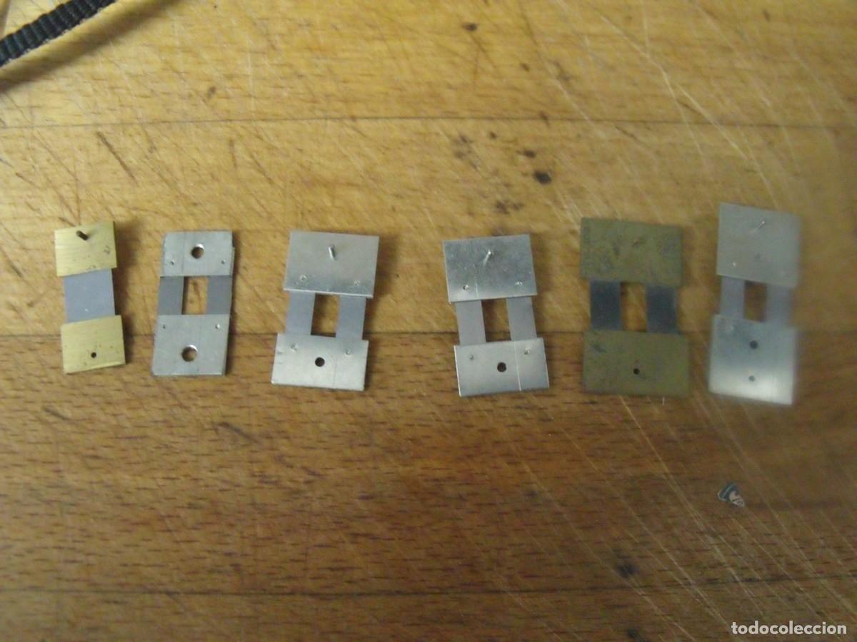 Recambios de relojes: GRAN LOTE DE 6 SUSPENSIONES GRANDES PARA RELOJES PARED MUY GRANDES-PESAS-PIE-LOTE 663
