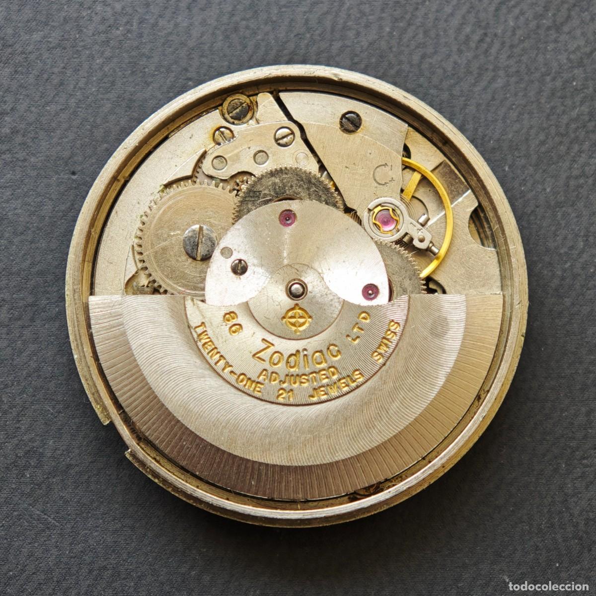 Recambios de relojes: ZODIAC 86 SST 36000 maquinaria reloj vintage automatic watch movement motre orologio