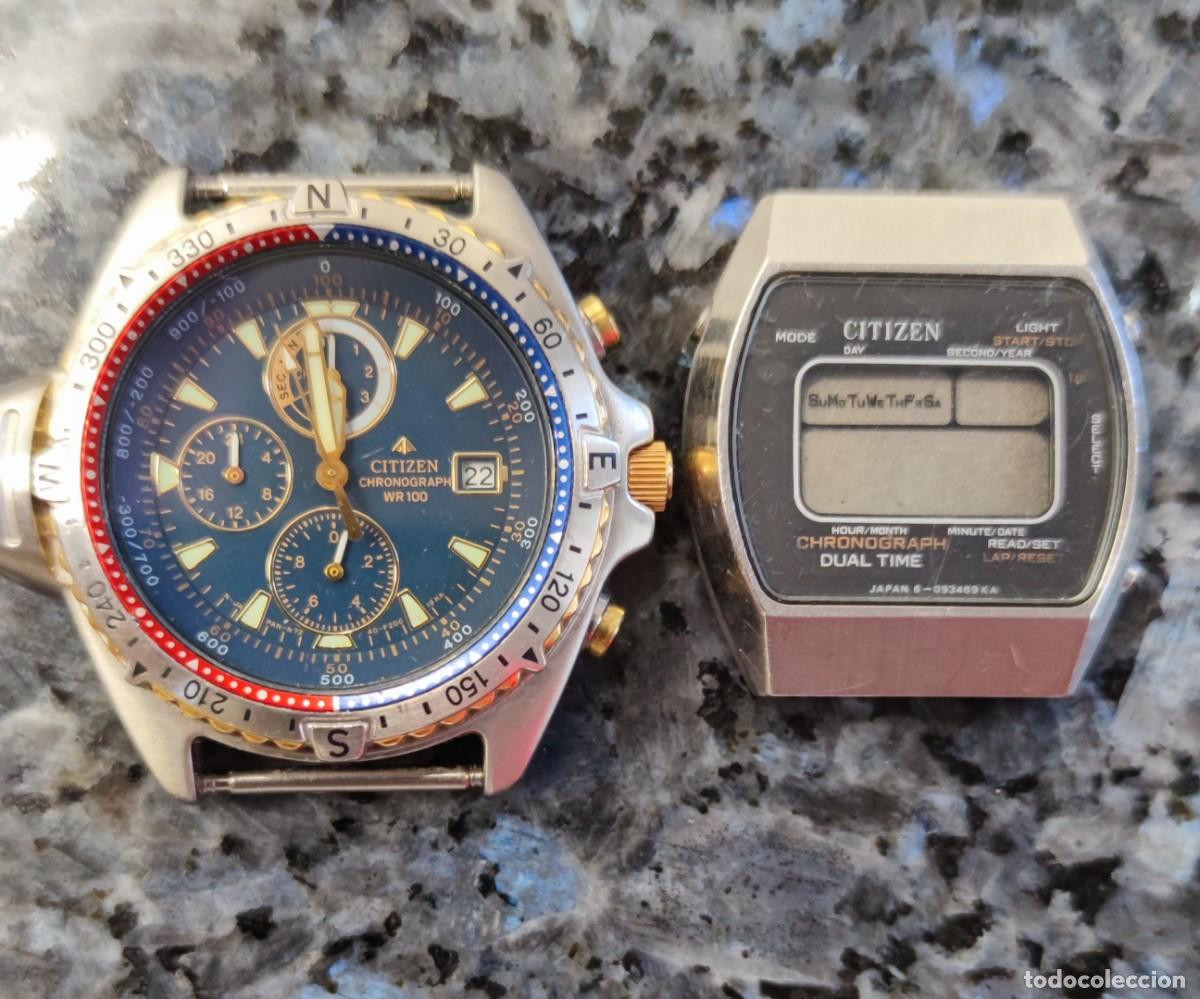Recambios de relojes: Citizen vintage. Dos relojes para restaurar