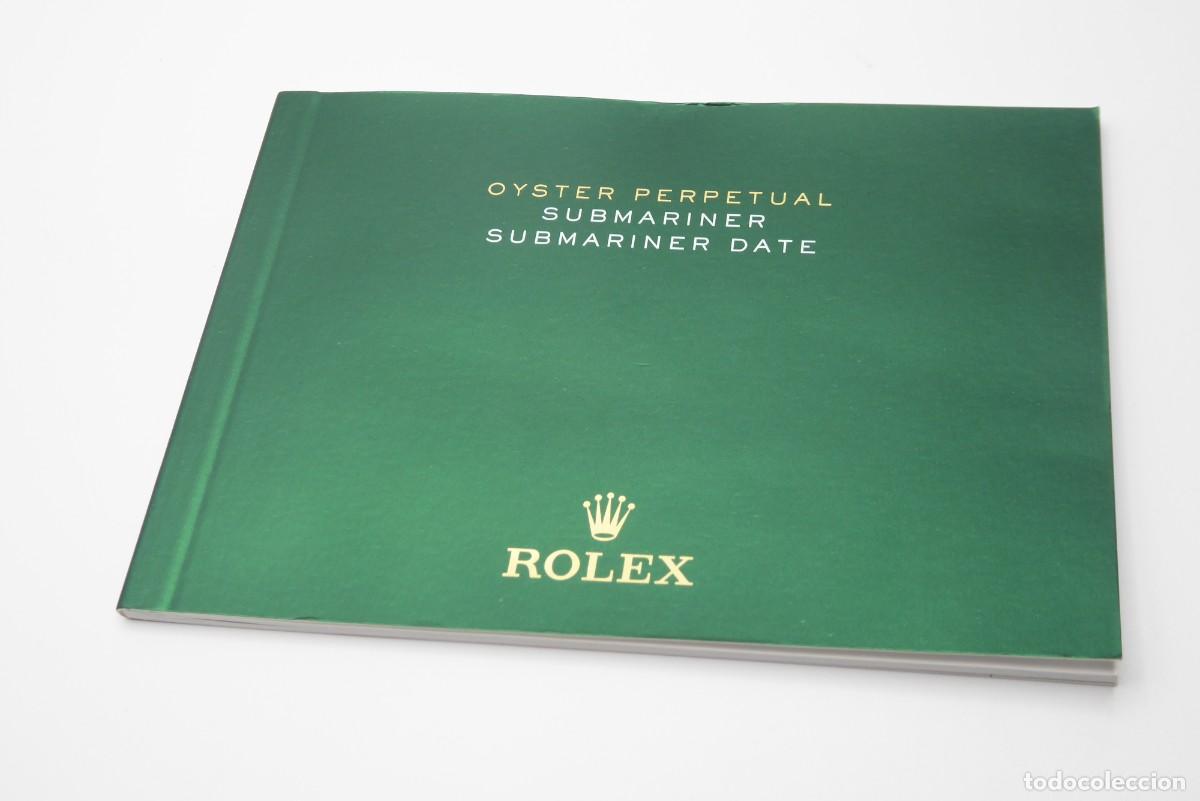 Recambios de relojes: Submariner Date Booklet 599.02 Eng - 7.2015
